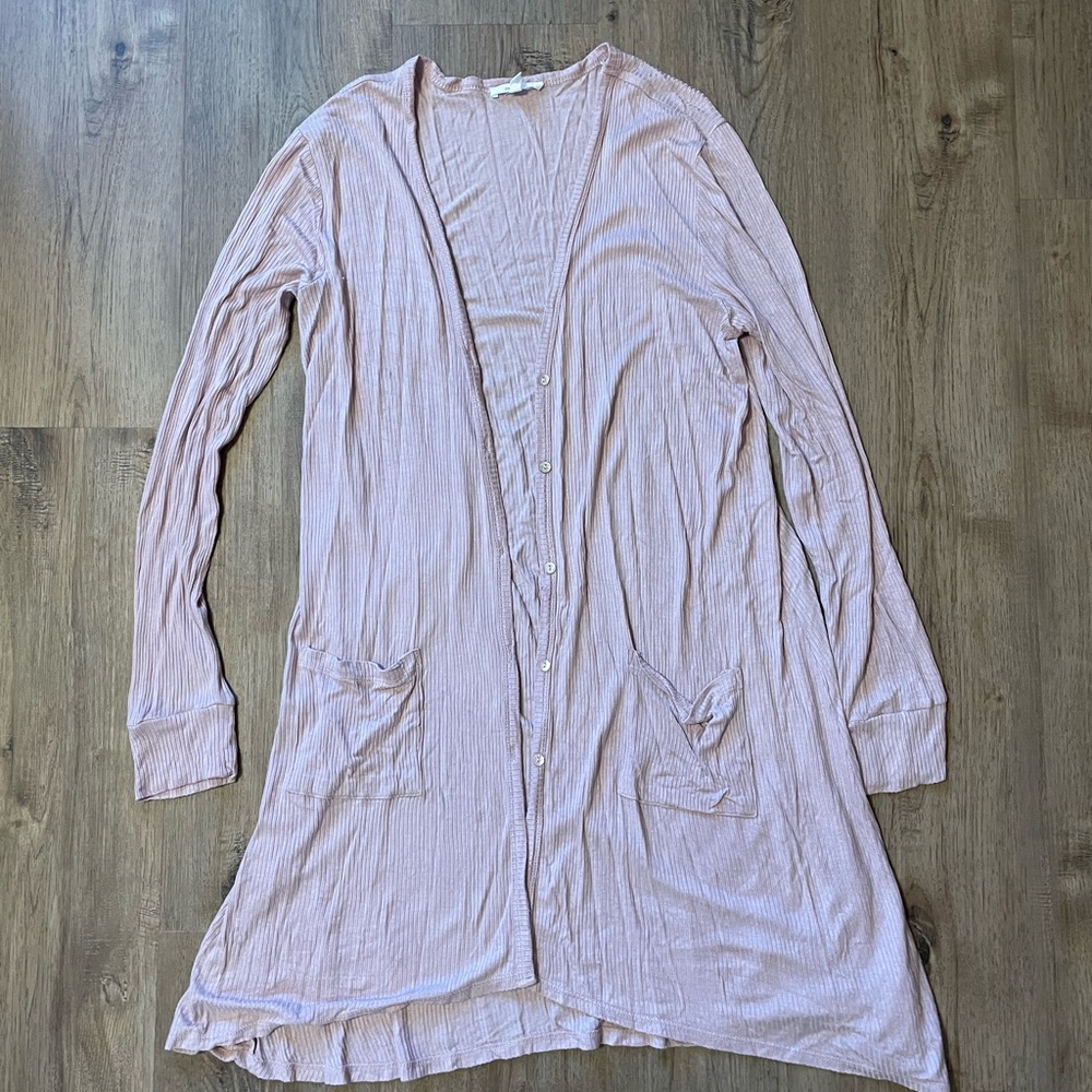 Maurices Light Pink Ribbed Tank